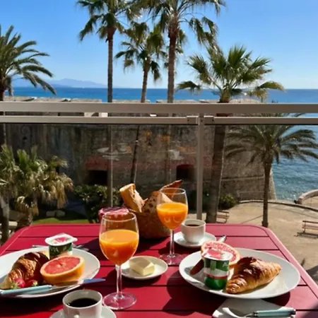 Antibes Sea View Near Ilette - Sleeps 4 - Parking Villa Buitenkant foto